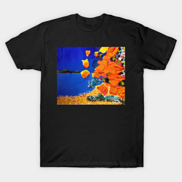 Bougainvillea Parramatta River T-Shirt by gjhargraves